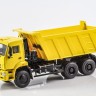 1:43 КАМский грузовик-6522 (рестайлинг) самосвал, желтый