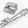 1:43 Сборная модель КАМский -65225 седельный тягач