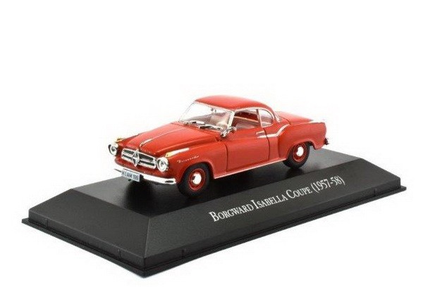 1:43 BORGWARD Isabella Coupe 1957 Red