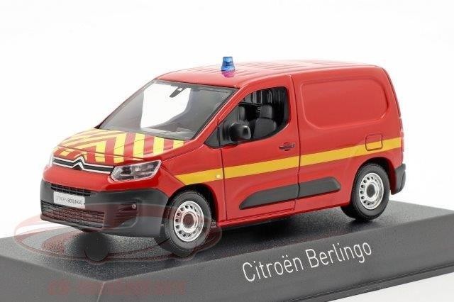 1:43 CITROEN new Berlingo Van "Pompiers" (пожарный) 2018