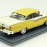 1:43 FORD Fairlane 500 Hardtop Coupe 2-Door 1957 Yellow/White