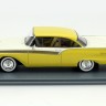 1:43 FORD Fairlane 500 Hardtop Coupe 2-Door 1957 Yellow/White