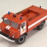 1:43 АЦ-30(66), модель 184 Автоцистерна пожарная на шасси Горький-66-01 обр. 1978 г.