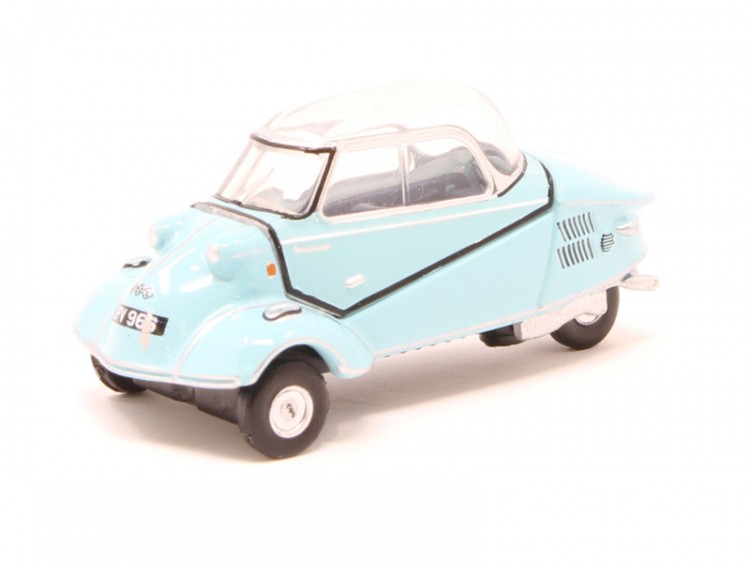 1:76 MESSERSCHMITT KR200 Bubble Car 1955 Top Light Blue