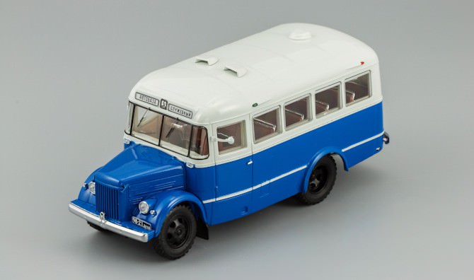 1:43 Павловский Автобус тип 651А "Автобаза-Служебный", L.e. 420 pcs. (белый, синий)