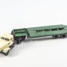1:43 КРАЗ-258Б1 с п/п ЧМЗАП-5523, бежевый / зеленый