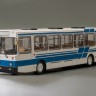 1:43 Ликинский автобус 5256 (белый, с синими полосами)