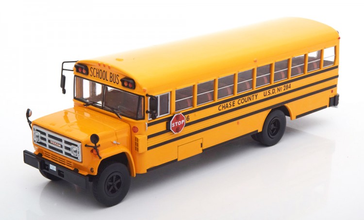 1:43 школьный автобус GMC 6000 SCHOOL BUS 1990 Yellow