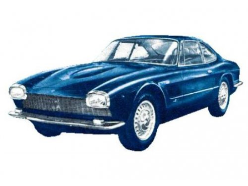 1:43 MASERATI 5000GT Bertone 1961 Metallic Blue