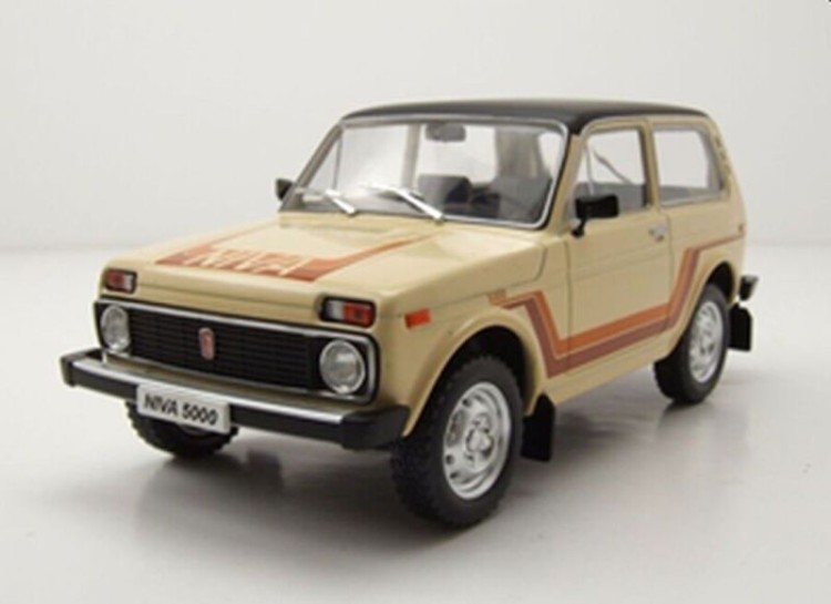 1:24 LADA NIVA 5000 4х4 (ВАЗ 2121 "НИВА") 1980 Бежевый 