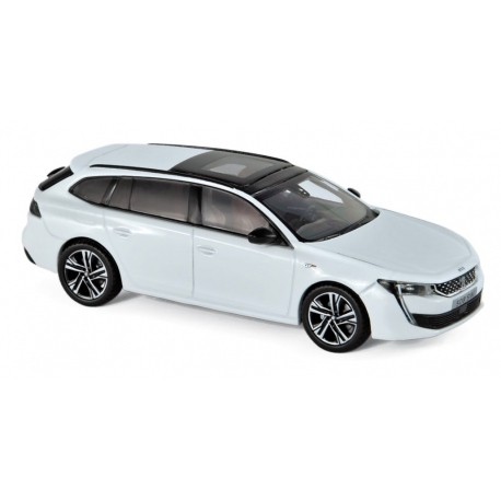 1:43 PEUGEOT 508 SW GT 2018 Pearl White