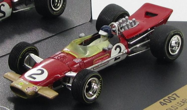 1:43 Lotus 49B "Gold Leaf" Belgian GP 1968 Jackie Oliver