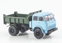 1:43 МАЗ-503Б, голубой / зеленый 1:43 МАЗ-503Б, голубой / зеленый