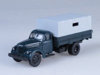 1:43 Уральский грузовик ЗИС-355М с тентом (т.зеленый)