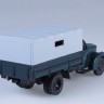 1:43 Уральский грузовик ЗИС-355М с тентом (т.зеленый)