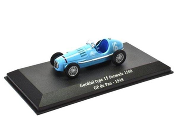 1:43 GORDINI Type 15 #16 Formula 1500 GP Pau 1948