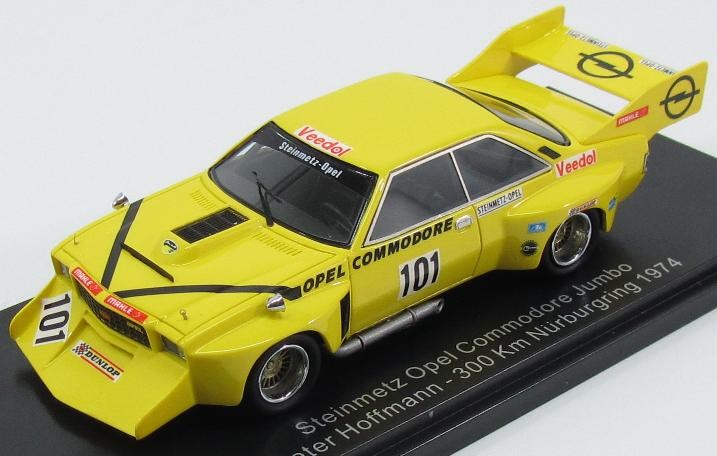 1:43 OPEL Stonemason Commodore B Jumbo #101 Stonemason-Opel 300 km Nurburgring P.Hoffmann 1974
