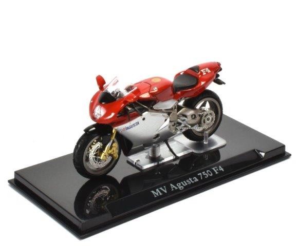 1:24 мотоцикл MV AGUSTA 750 F4 Red