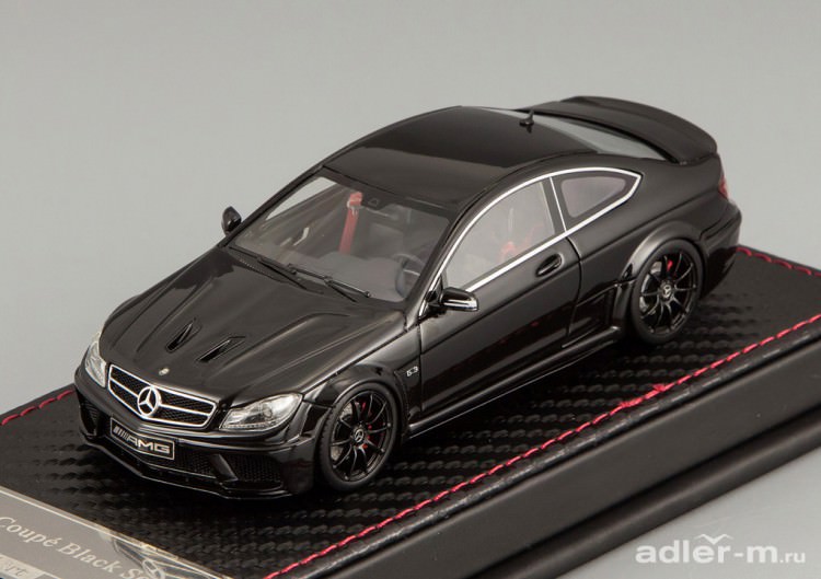 1:43 Mercedes-Benz C63 AMG black series, l.e. 200 pcs (black)