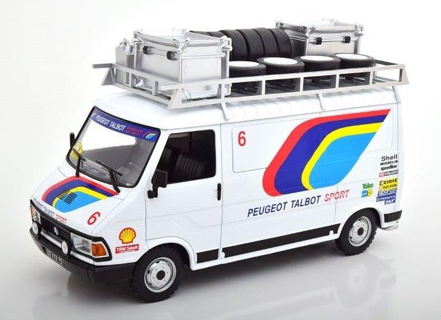 1:18 CITROEN C35 техничка "Peugeot Talbot Sport" 1985