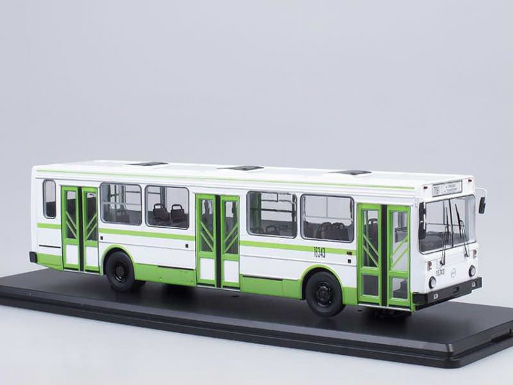 1:43 Ликинский автобус 5256 городской, зеленый / белый