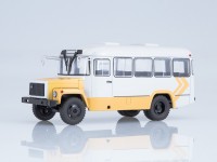 1:43 Курганский автобус-3976, бело-желтый