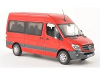 1:43 Mercedes-Benz Sprinter Bus (Facelift) 2013 Red