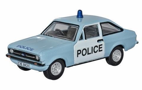1:76 FORD Escort Mk.II "Metropolitan Police" 1982 Light Blue/White 