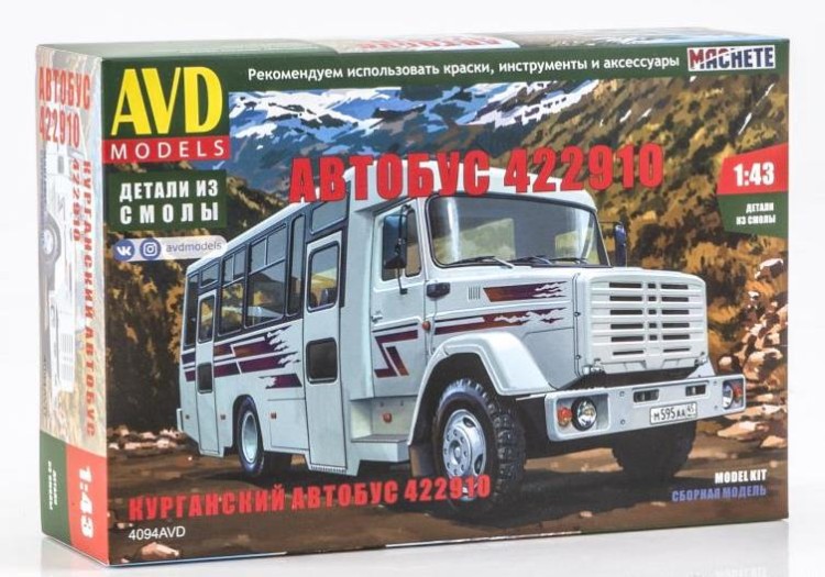 1:43 Сборная модель автобуса 422910