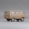 1:43 Советский автомобиль тип 450A, Ведомственный автобус, г. Ленинград, 1965 г. (кофе с молоком)