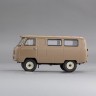 1:43 Советский автомобиль тип 450A, Ведомственный автобус, г. Ленинград, 1965 г. (кофе с молоком)