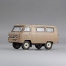 1:43 Советский автомобиль тип 450A, Ведомственный автобус, г. Ленинград, 1965 г. (кофе с молоком)