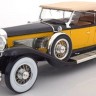 1:12 DUESENBERG Model SJ Tourster Derham 1932 Yellow/Black