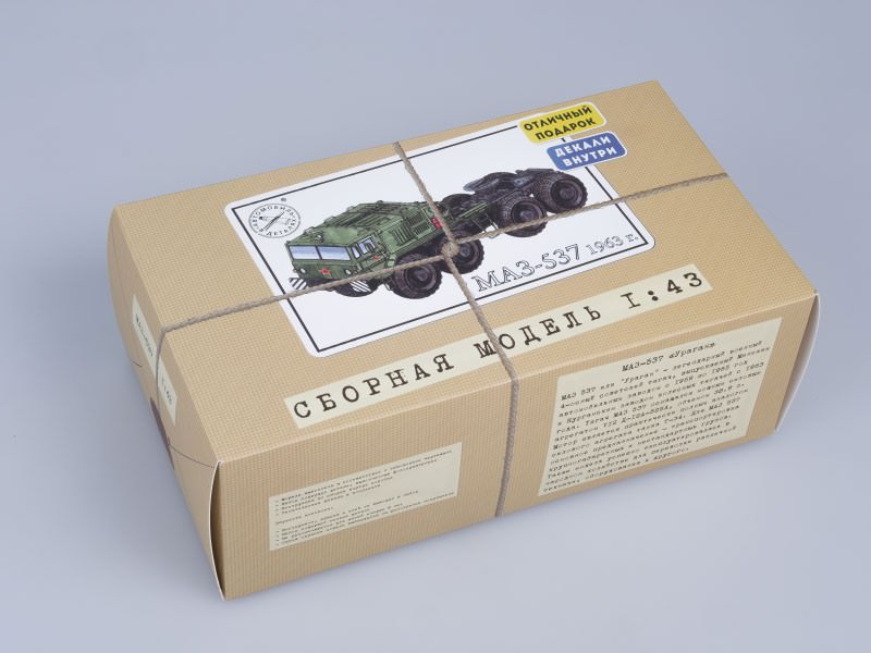 Купить 1:43 Сборная модель МАЗ-537, 1963 г. - в Seven Models