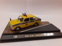 1:43 ВАЗ-2101 Милиция с Радаром (в боксе) Миниатюра