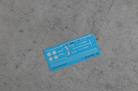 1:43 Набор декалей хром для Tatra T603-1 (Деагостини) 1:43 Набор декалей хром для Tatra T603-1 (Деагостини)