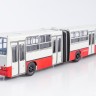 1:43 IKARUS-280.64, белый / красный