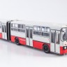 1:43 IKARUS-280.64, белый / красный
