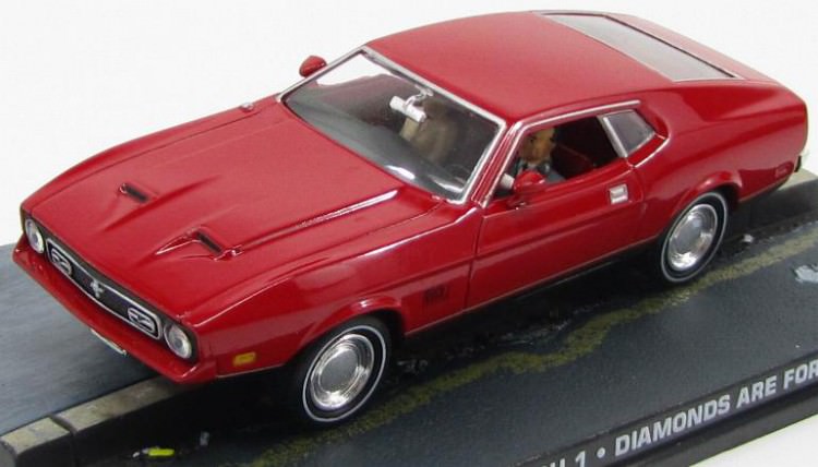 1:43 FORD Mustang Mach I "Diamonds Are Forever" 1971 Red