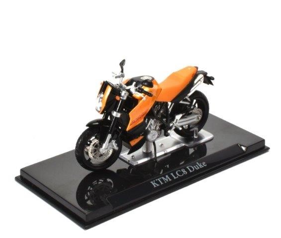 1:24 мотоцикл KTM LC8 Duke Orange