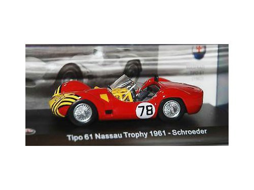 1:43 MASERATI Tipo 61 #78 Schroeder Nassau Trophy 1961