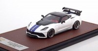 1:43 CHEVROLET Corvette Widebody DarwinPro BlackSails 2016 White/Blue