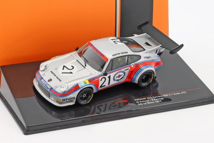 1:43 PORSCHE 911 Carrera RSR 2.1 Turbo #21 "Martini Racing Team" 24h Le Mans 1974 
