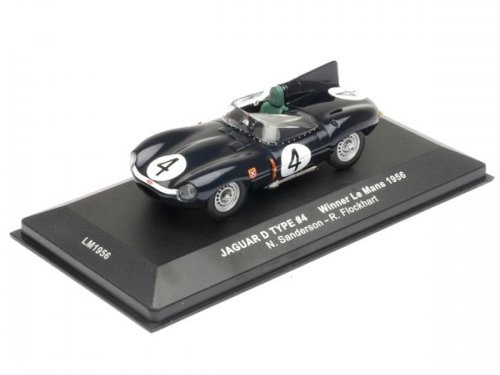 1:43 JAGUAR D-Type #4 N.Sanderson/R.Flockhart Winner Le Mans 1956
