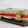 1:43 Трамвай МТВ-82, красный / желтый