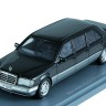 1:43 MERCEDES-BENZ E250 V124 Lang (шестидверный удлиненный седан) 1994 Black