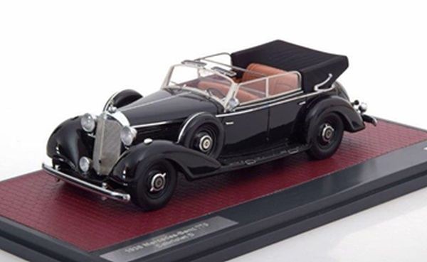 1:43 MERCEDES-BENZ 770 Cabriolet D (W07) 1938 Black