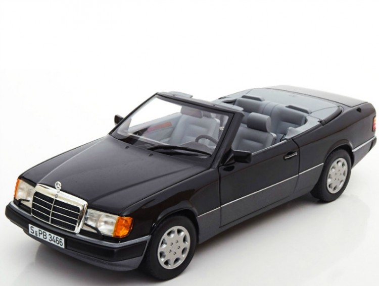 1:18 MERCEDES-BENZ 300CE-24 Cabriolet (A124) 1992 Black