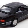 1:18 MERCEDES-BENZ 300CE-24 Cabriolet (A124) 1992 Black