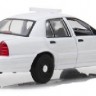 1:43 FORD Crown Victoria Police Interceptor with accessories 1998 Plain White